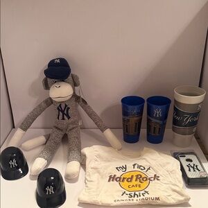 Vintage New York Yankee fan bundle